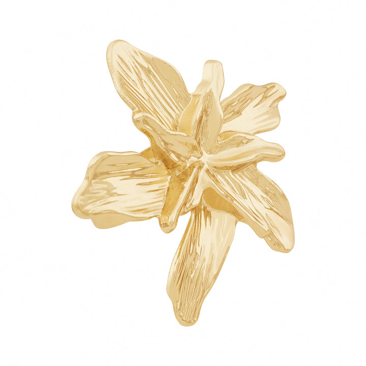 Zella Floral Gold Ring