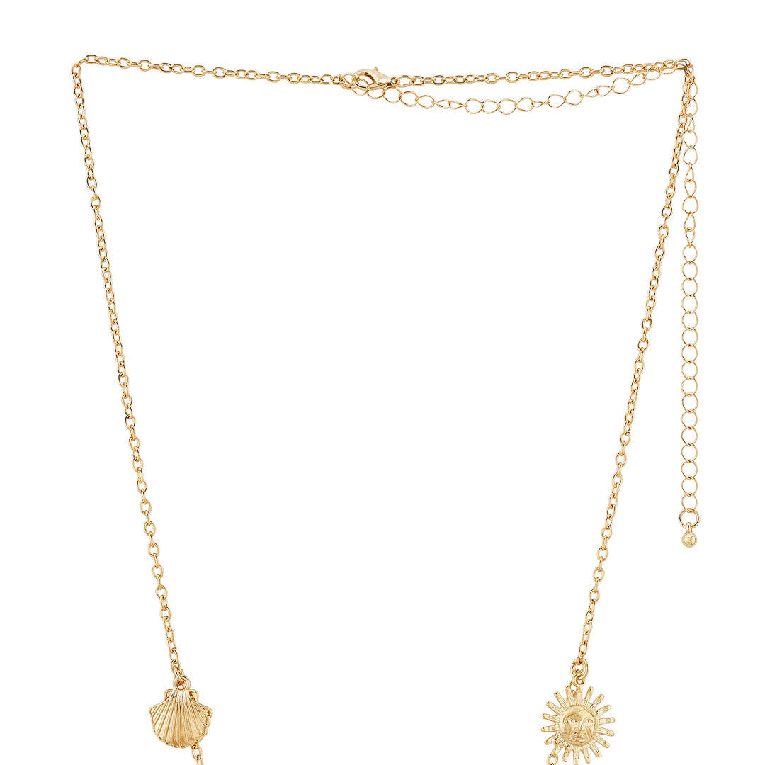 Aveline Gold Seashells Waist Chain