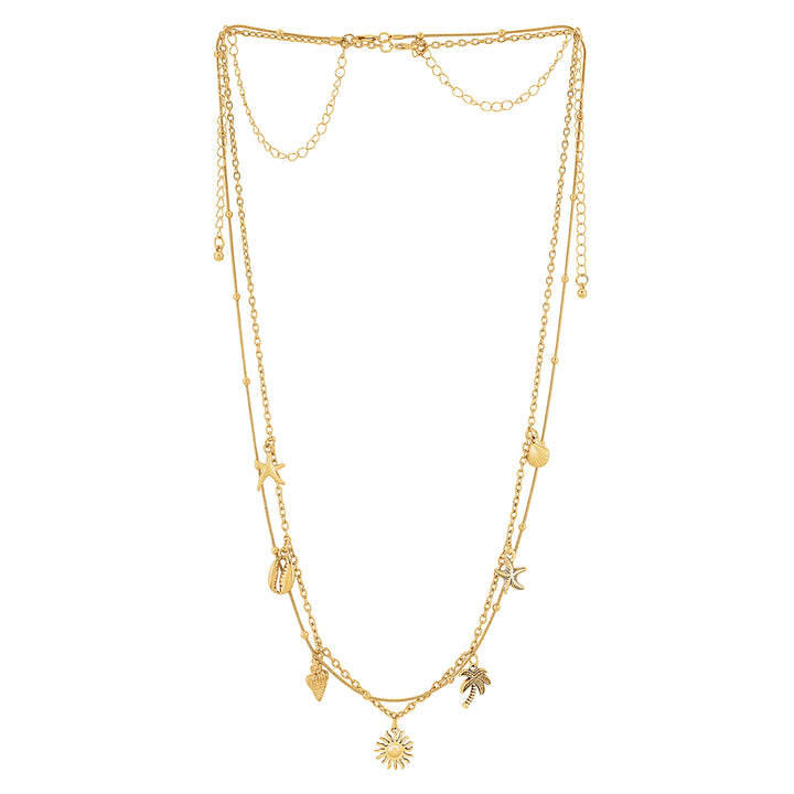Michoke Gold Seashells Waist Chain