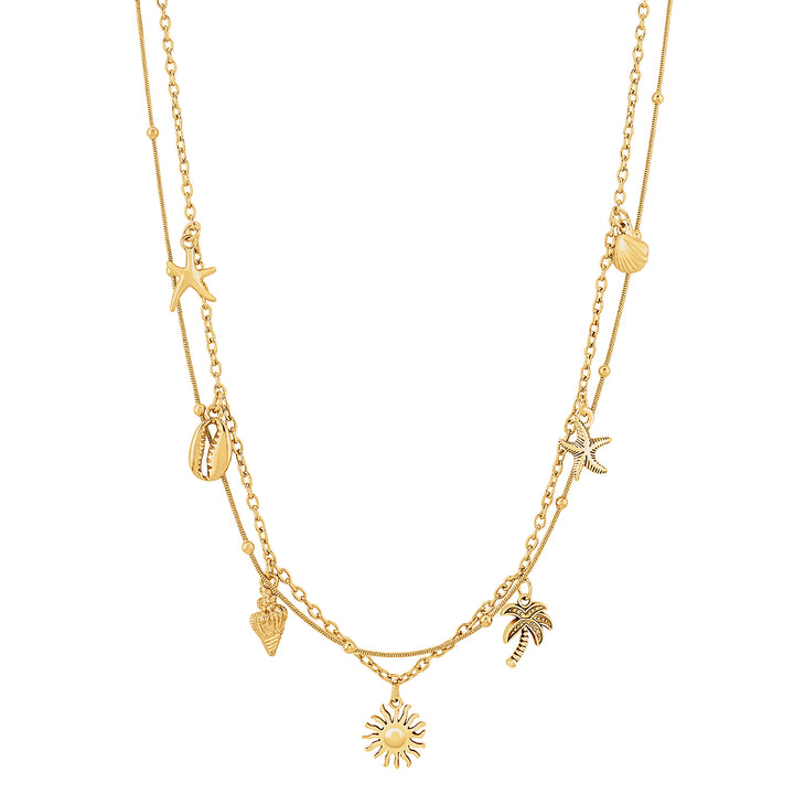 Michoke Gold Seashells Waist Chain