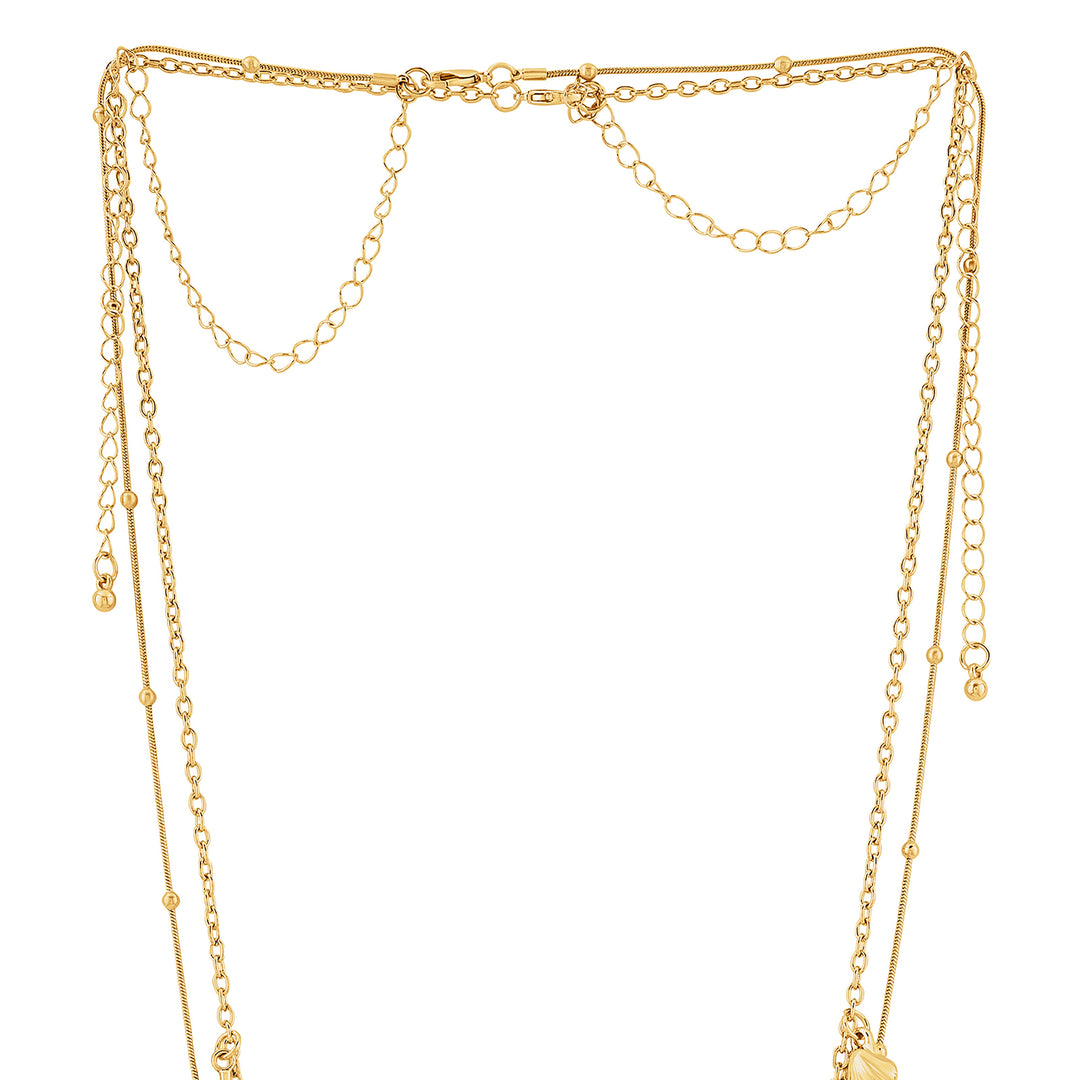 Michoke Gold Seashells Waist Chain