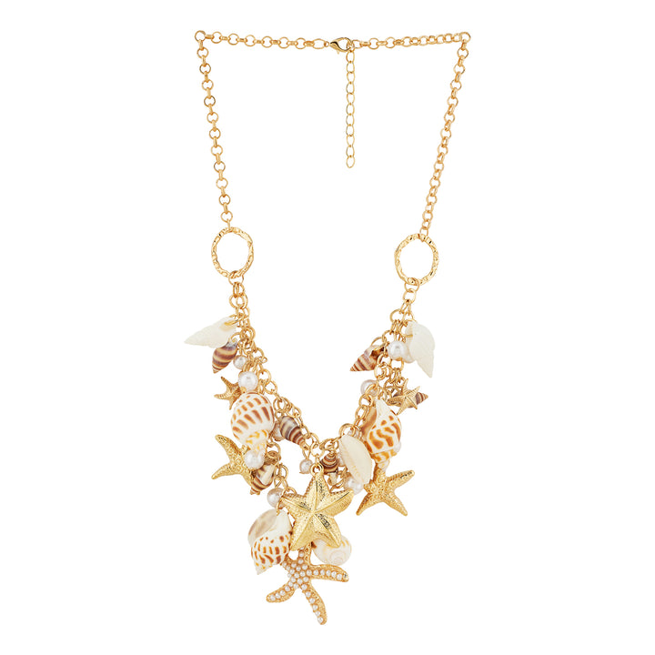 Lunaraa Gold Seashells Necklace