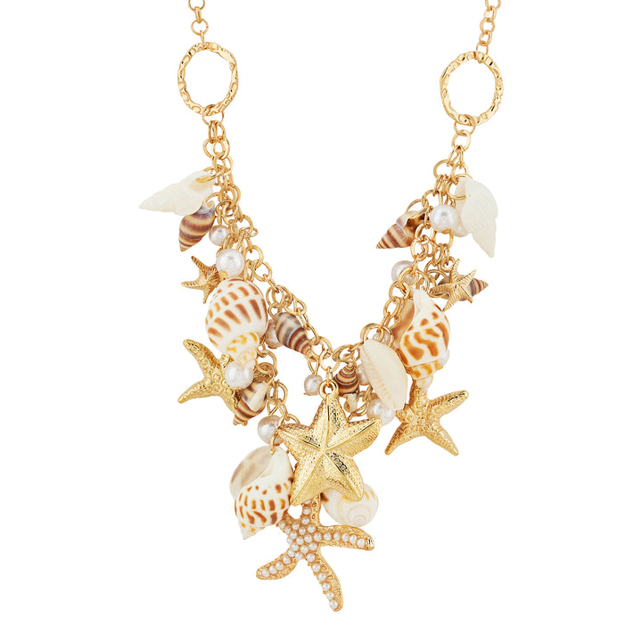 Lunaraa Gold Seashells Necklace