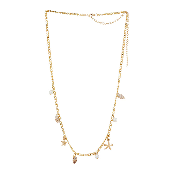 Elowyn Gold Seashells Waist Chain