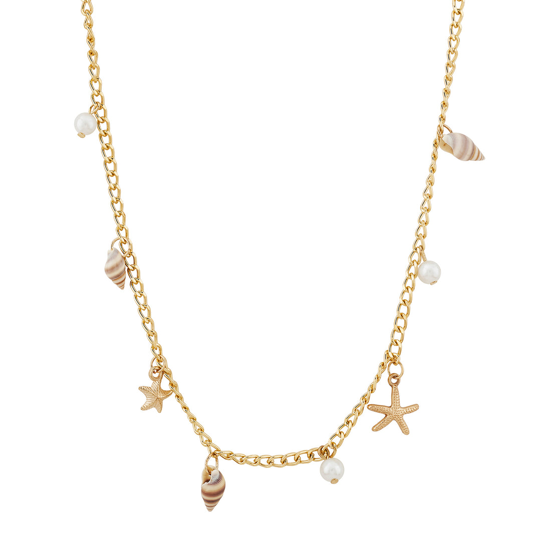 Elowyn Gold Seashells Waist Chain