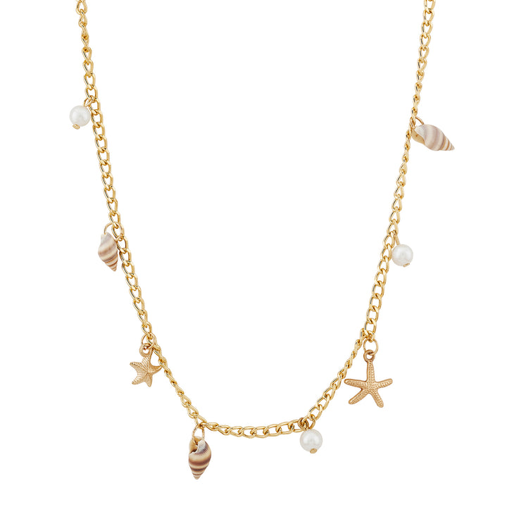 Elowyn Gold Seashells Waist Chain
