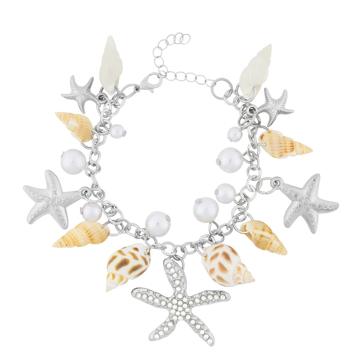 Celia Silver Seashells Bracelet
