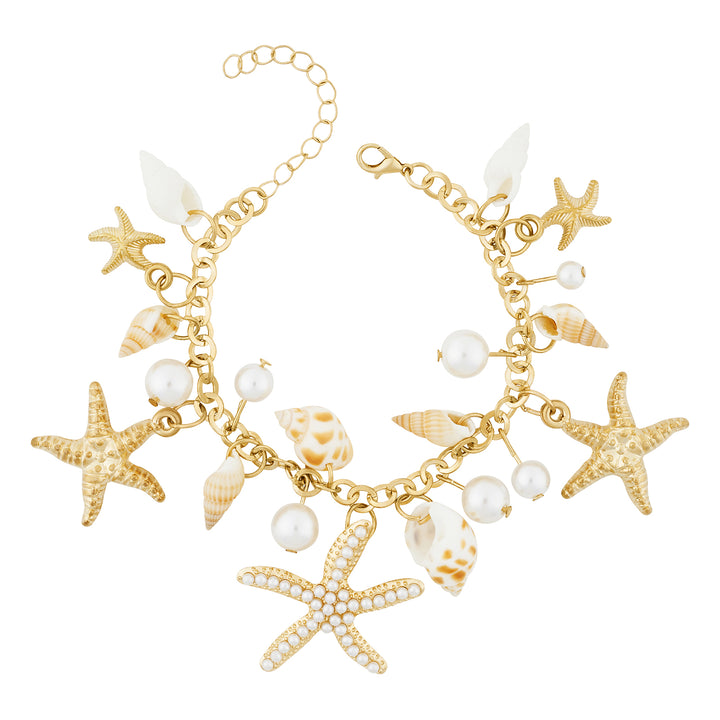 Tirza Gold Seashells Anklet