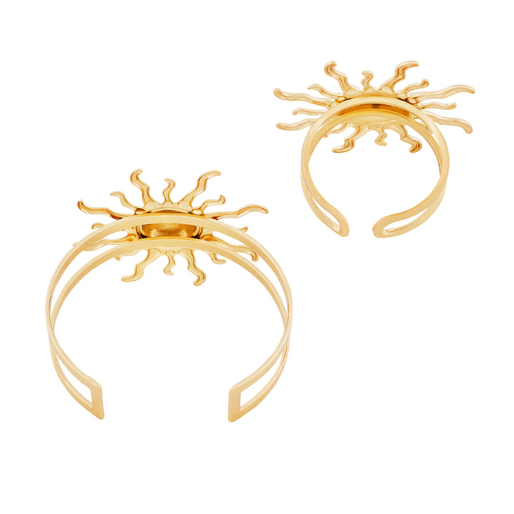 Maribel Gold Seashells Ring and Bracelet Set