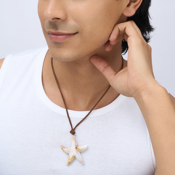 Masie Starfish Brown Necklace