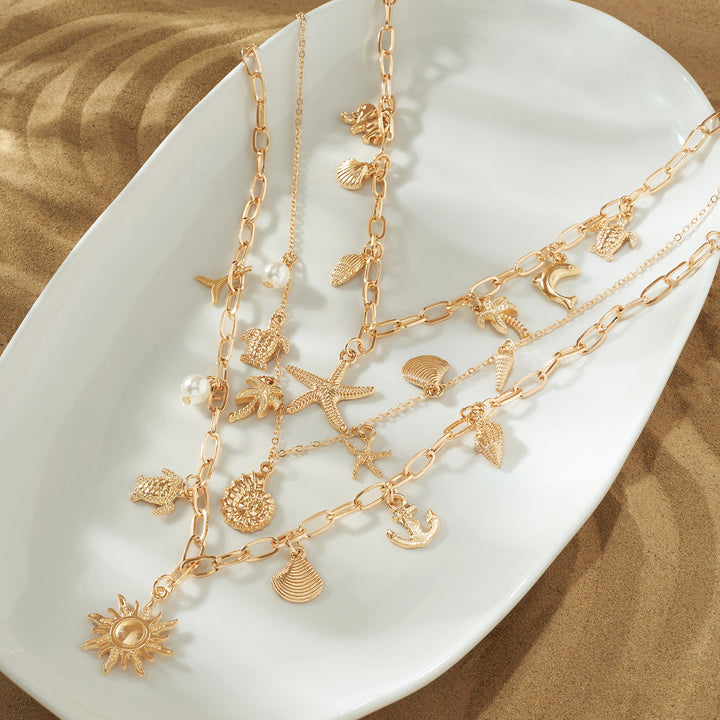 Islena Layered Gold Necklace