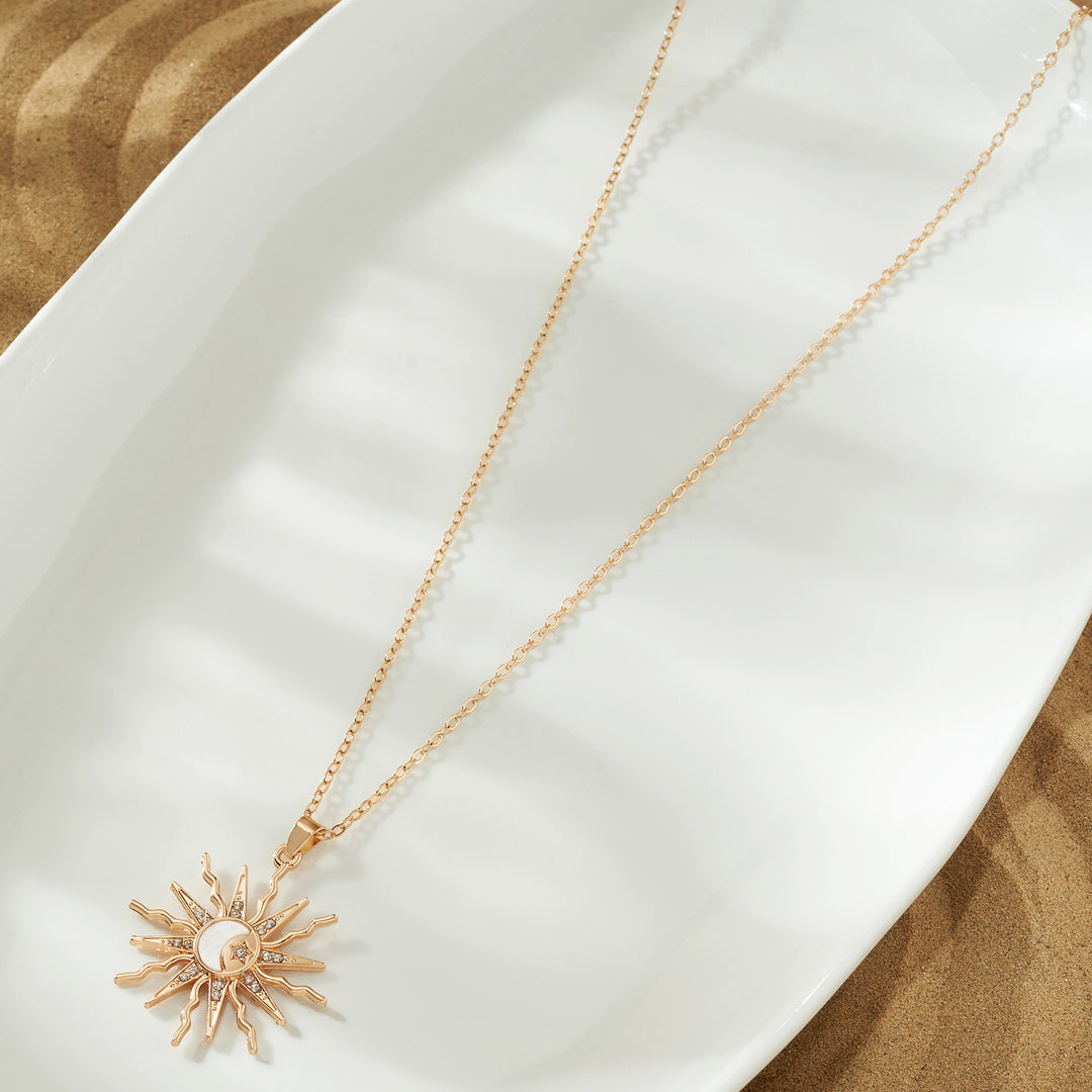 Tessa Gold Seashells Necklace