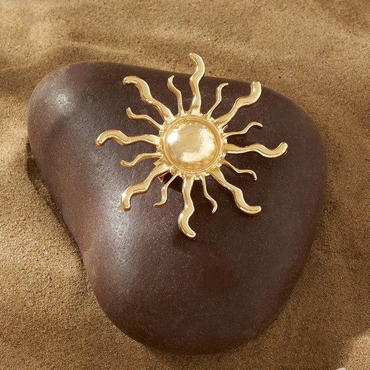 Azaria Gold Seashells Brooch