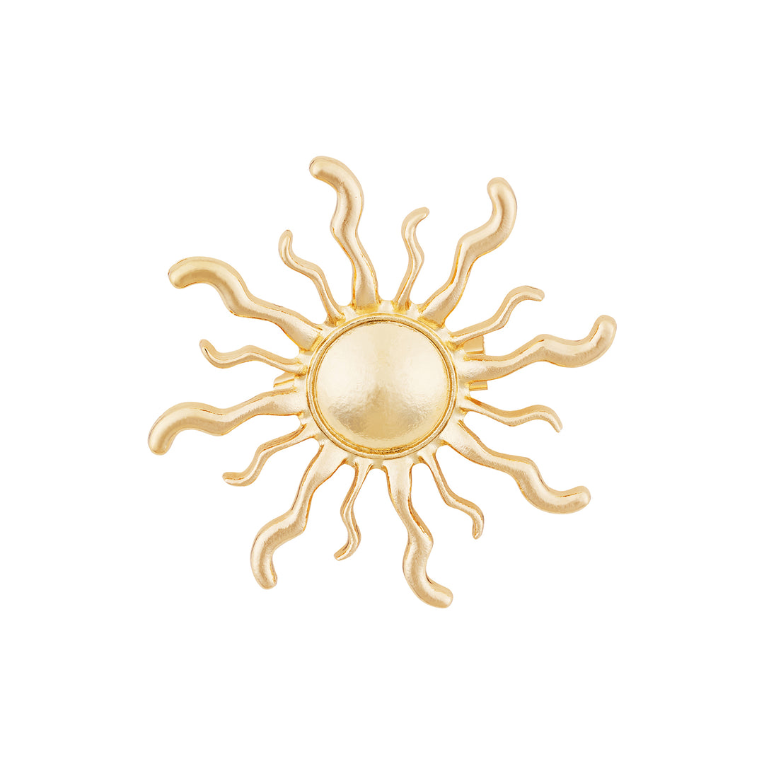 Azaria Gold Seashells Brooch
