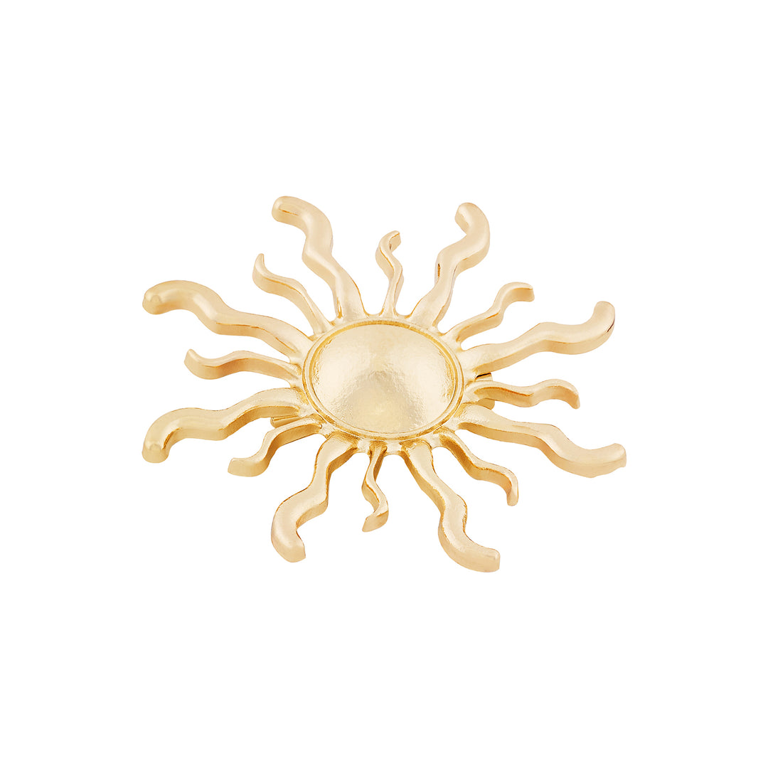 Azaria Gold Seashells Brooch