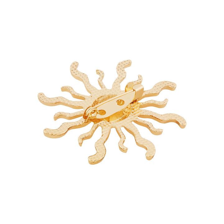 Azaria Gold Seashells Brooch