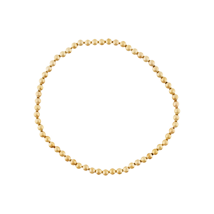 Kiva Gold and White Seashells Layered Bracelet