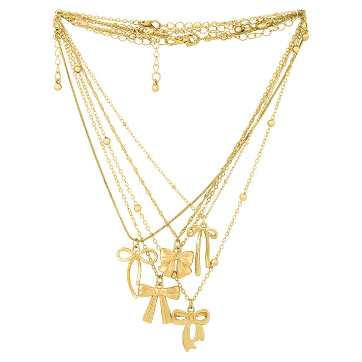 Dosie Layered Gold Love Necklace
