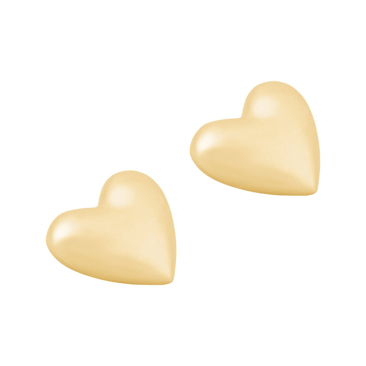 Golden Candy Heart Studs