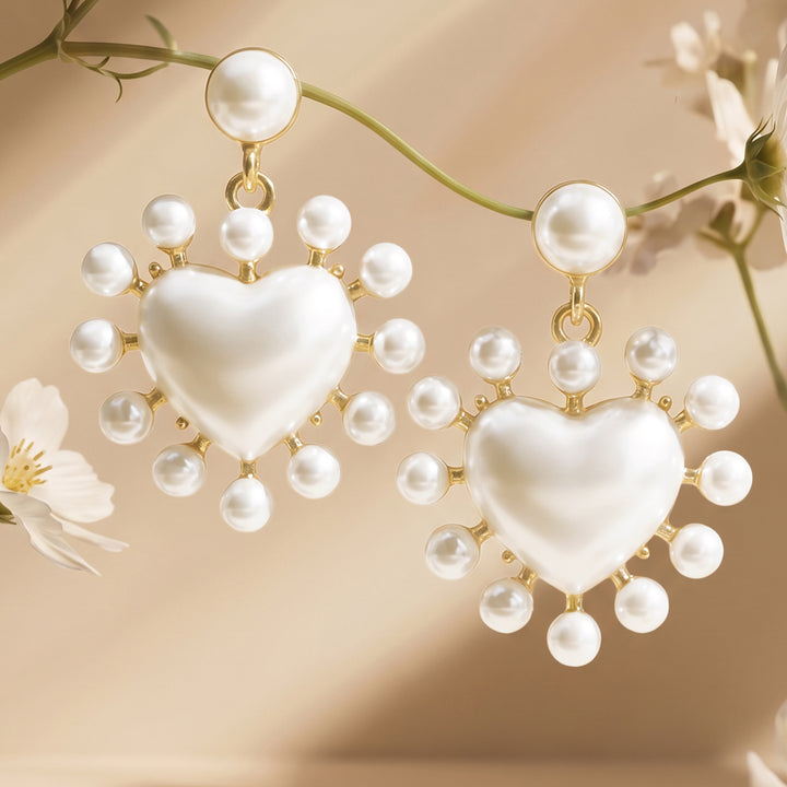 Love Pop White Earrings