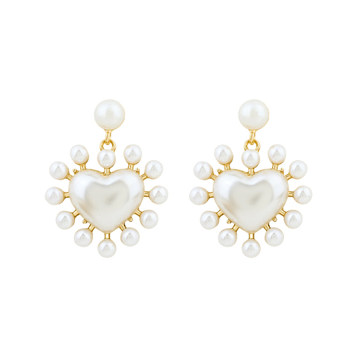 Love Pop White Earrings