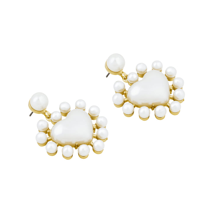 Love Pop White Earrings