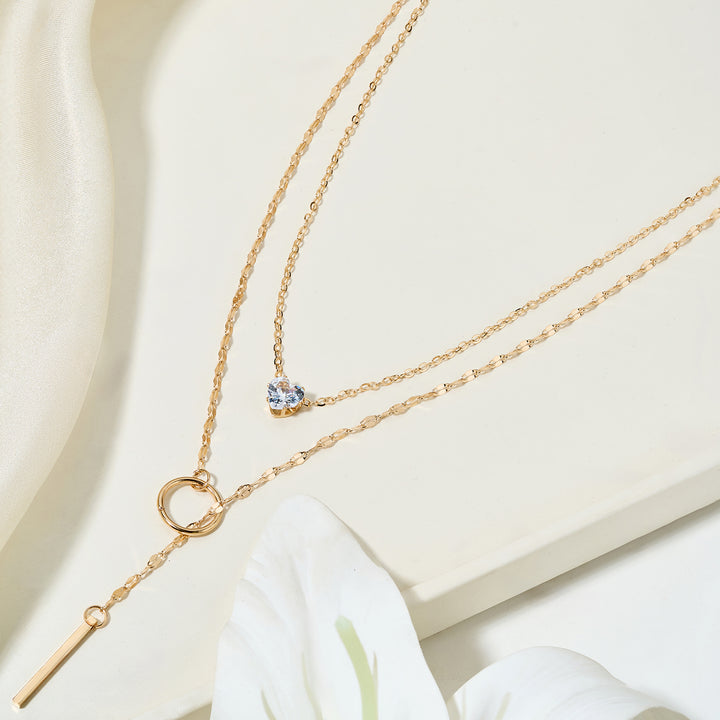 Amelune Gold Love Necklace