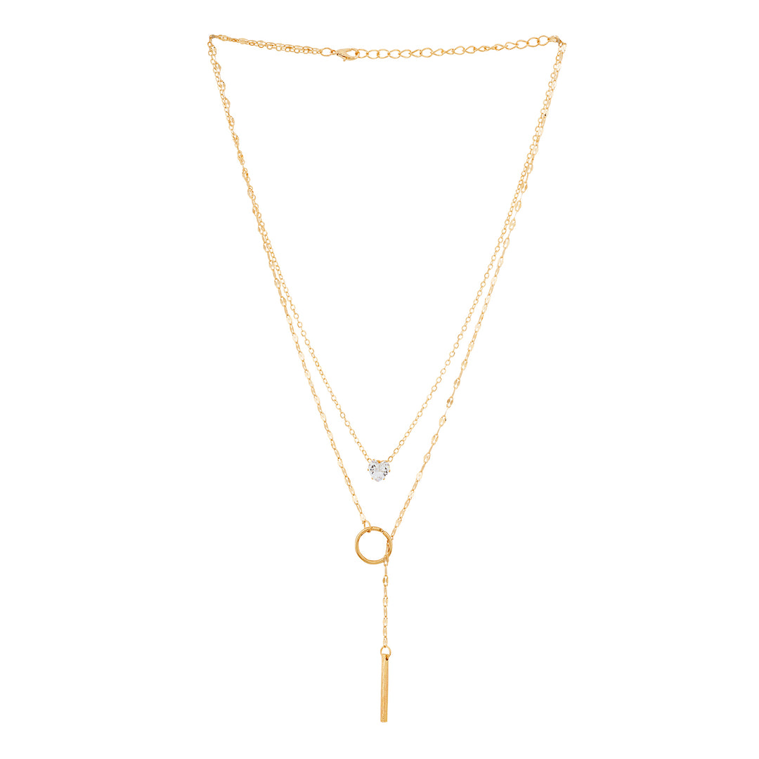 Amelune Gold Love Necklace