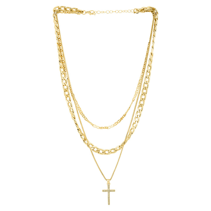 Everan Gold Layered Love Necklace