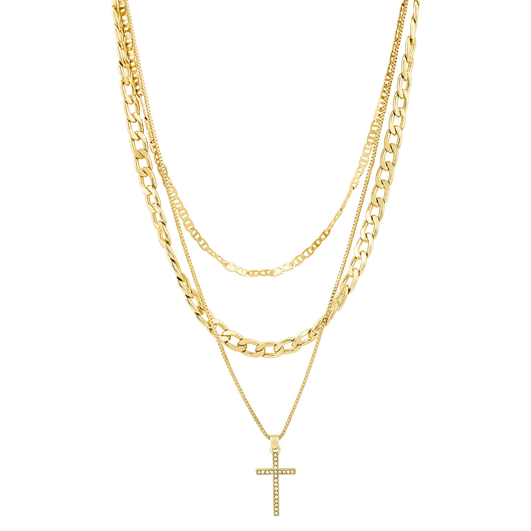 Everan Gold Layered Love Necklace