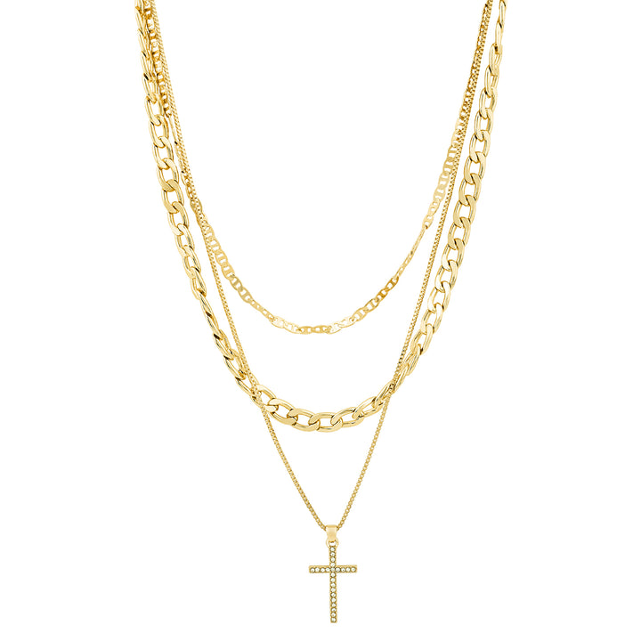 Everan Gold Layered Love Necklace