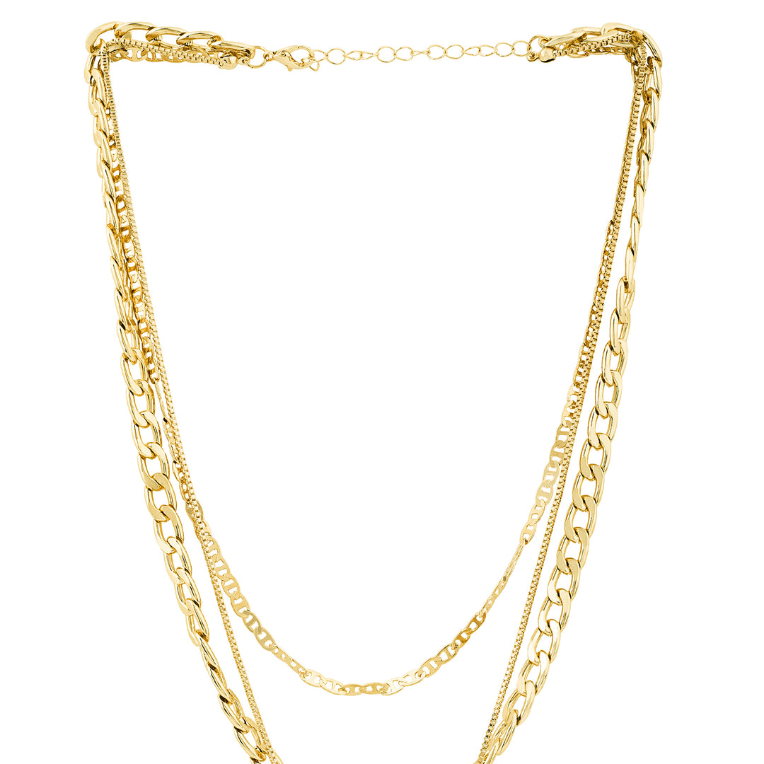 Everan Gold Layered Love Necklace