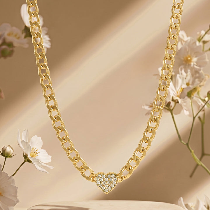 Lovira Gold Love Necklace