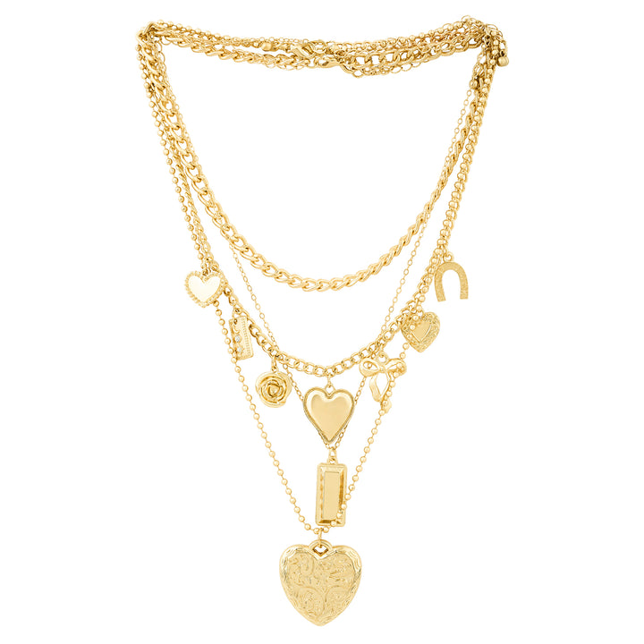 Amoralis Gold Love necklace