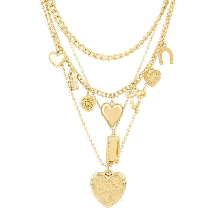 Amoralis Gold Love necklace