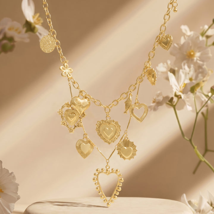 Aiyume Gold Love Necklace