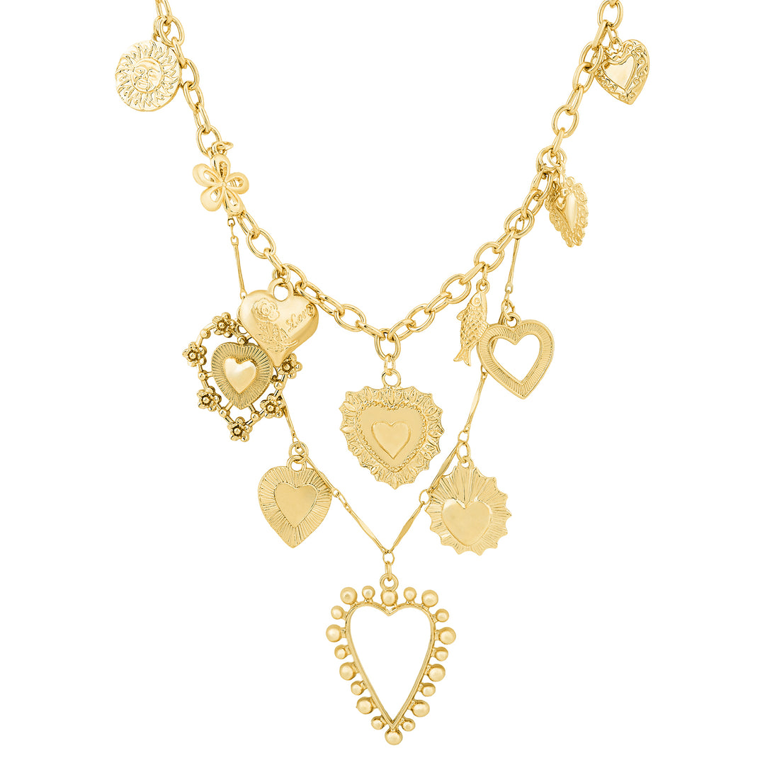 Aiyume Gold Love Necklace