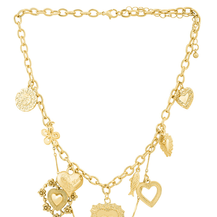Aiyume Gold Love Necklace