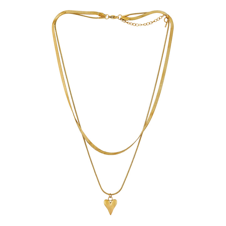 Renika Gold Love Necklace