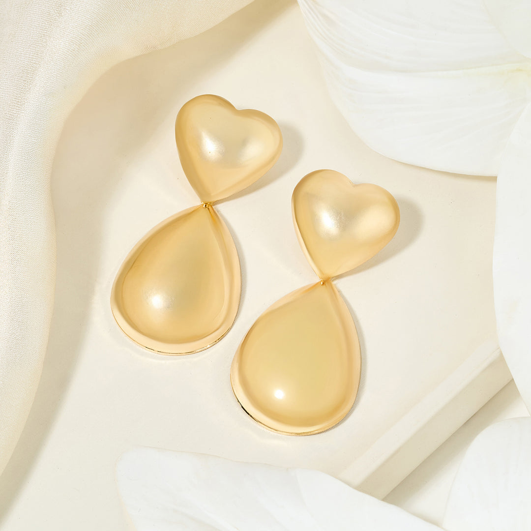 Koioko Gold Love Earrings