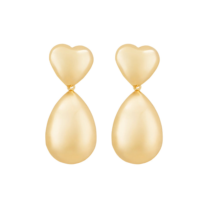 Koioko Gold Love Earrings