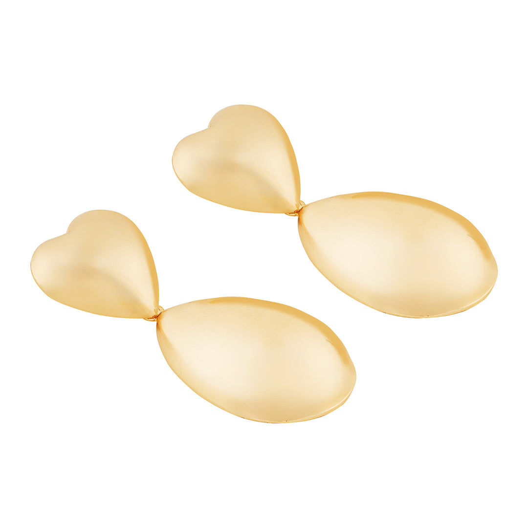 Koioko Gold Love Earrings