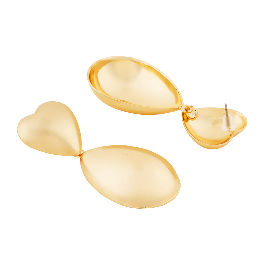 Koioko Gold Love Earrings