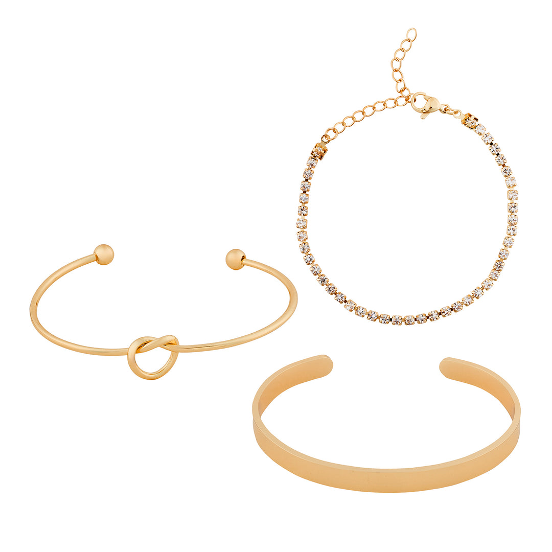 Ismira Rosegold Love Bracelet Set