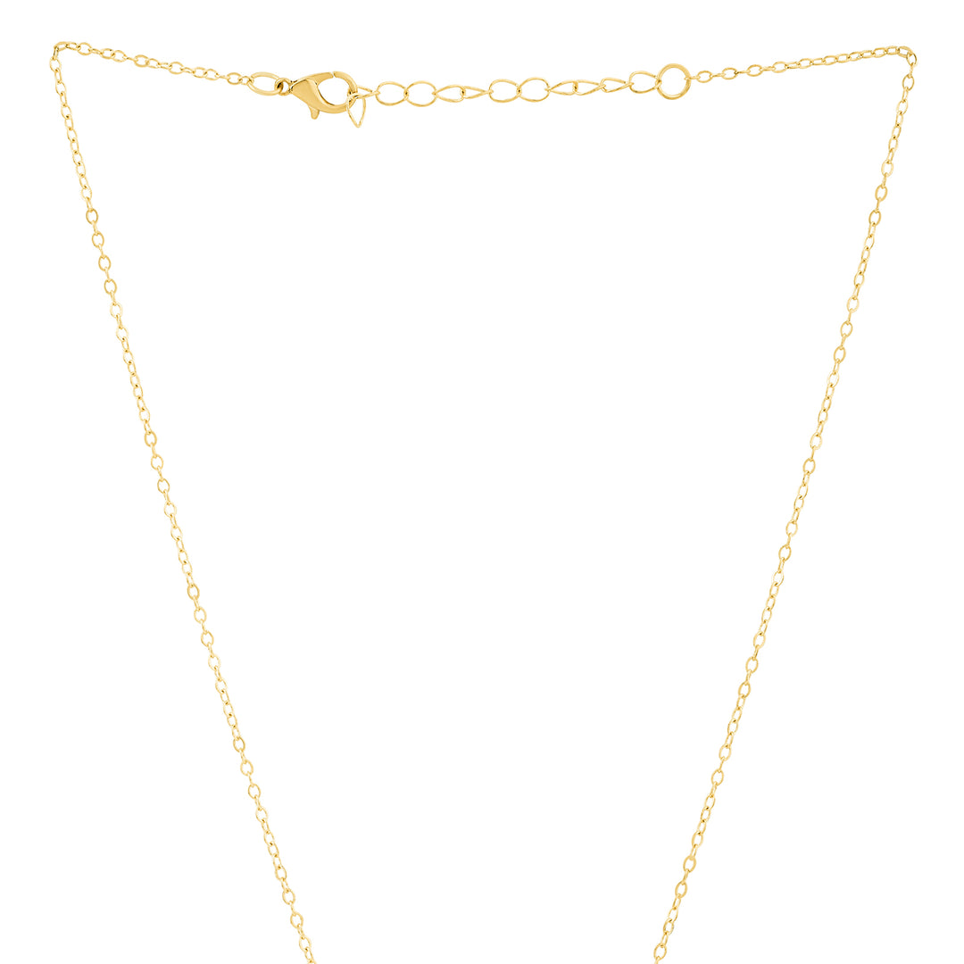 Bluette Bow Gold Love Necklace