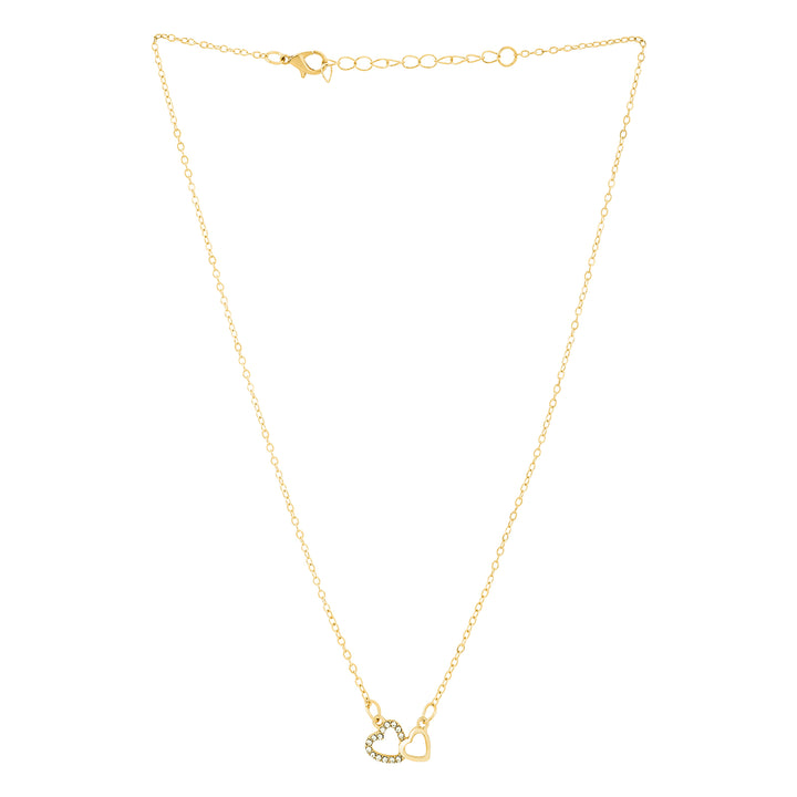 Zeta Gold Love Necklace
