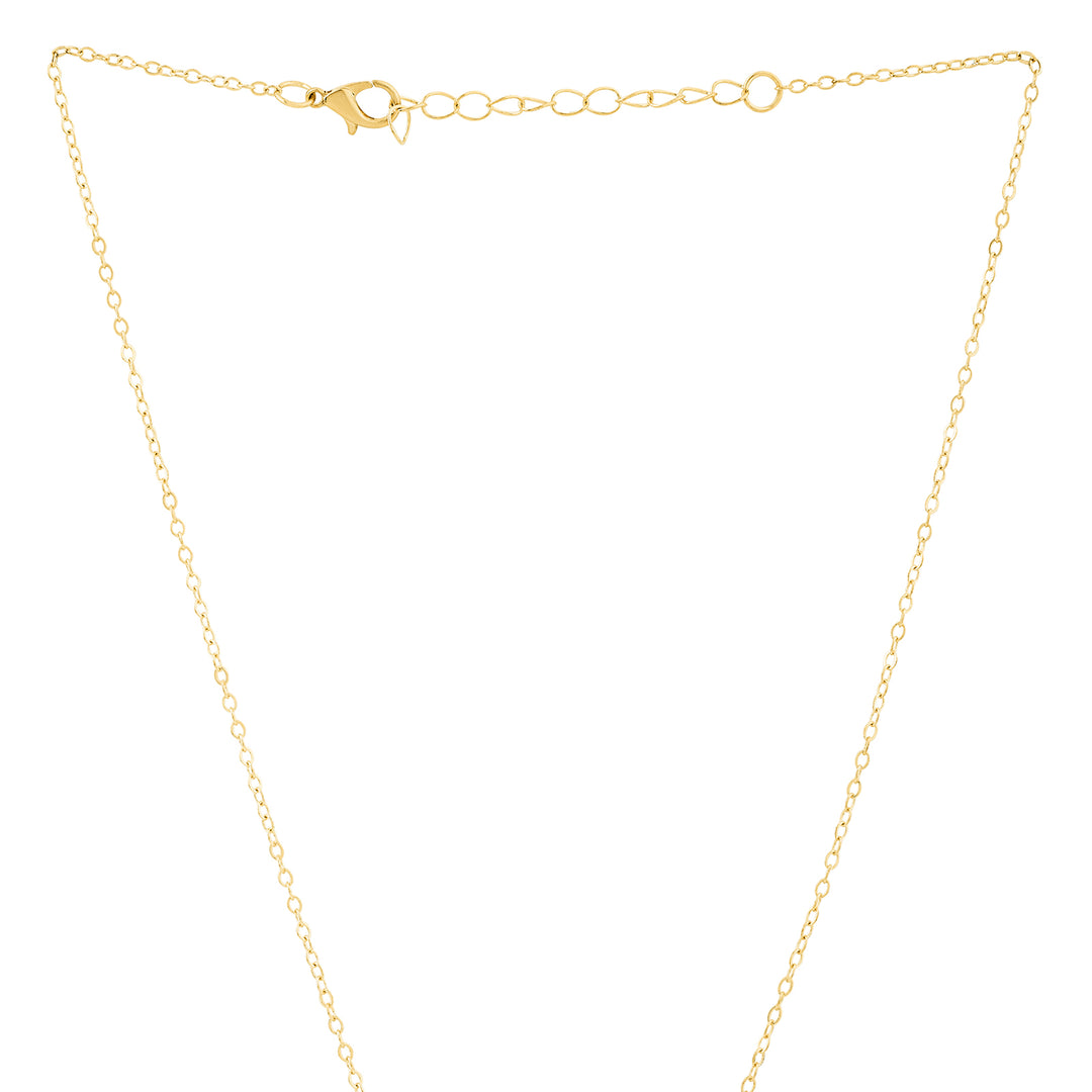 Zeta Gold Love Necklace