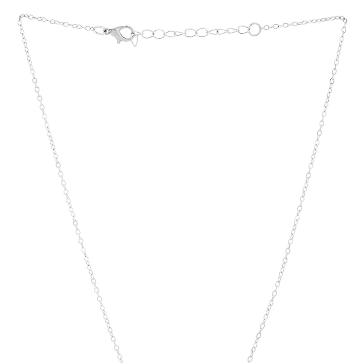 Zeta Silver Love Necklace