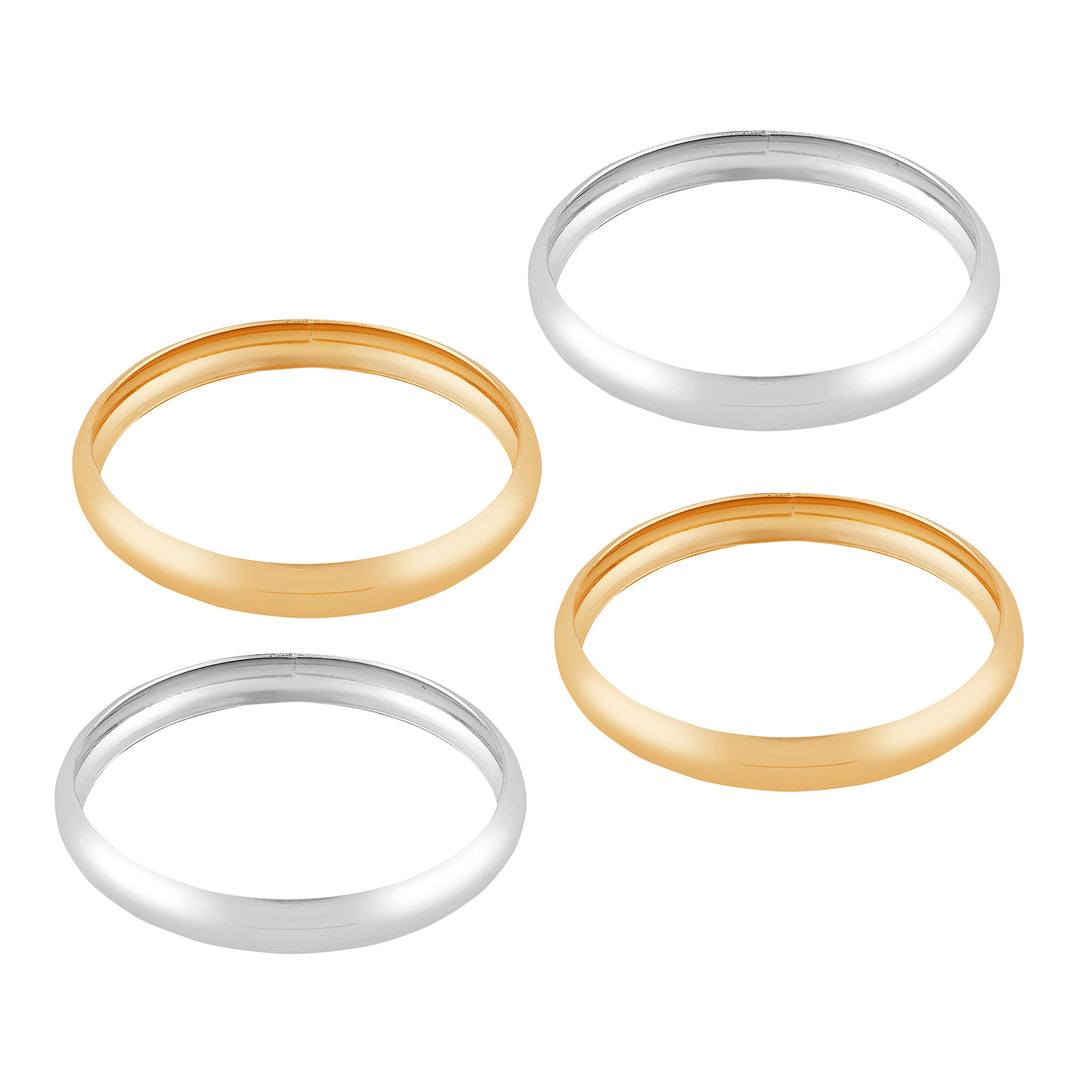 Luxie Gold Silver Chunky Bracelet