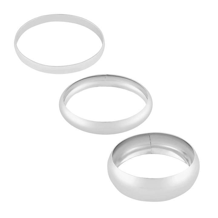 Moon Melt Silver Chunky Bracelet